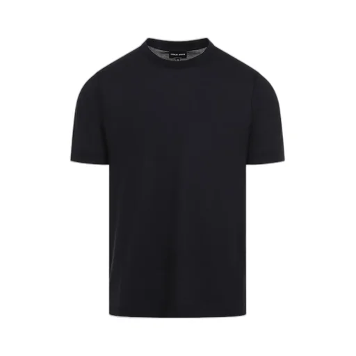 Short-Sleeved Knitted T-Shirt