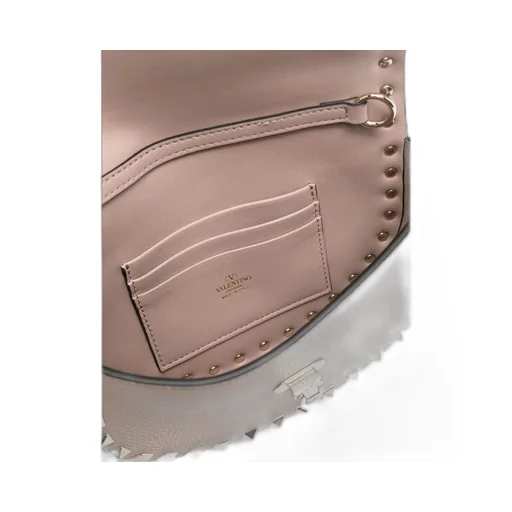 Valentino Garavani Rockstud Foldover Top Crossbody Bag