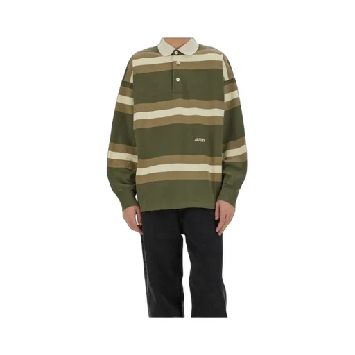 Autry Logo Embroidered Polo Shirt