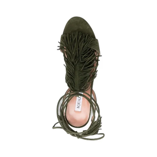 Tassel Detail High-Heeled Sandals