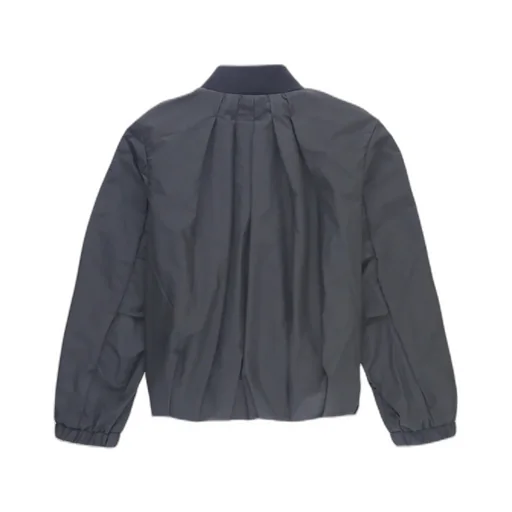 Moncler Enfant Logo Patch Zipped Bomber Jacket