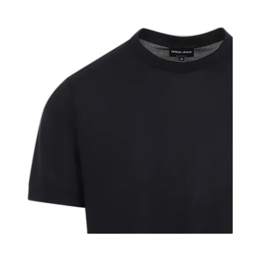 Short-Sleeved Knitted T-Shirt