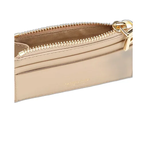 Ferragamo Logo Printed Zipped Cardholder