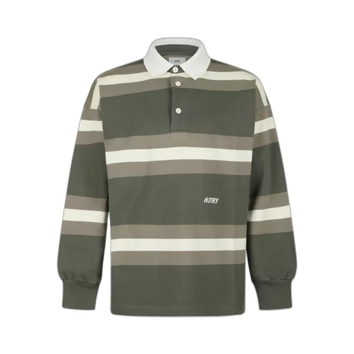 Autry Logo Embroidered Polo Shirt