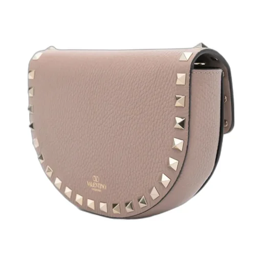 Valentino Garavani Rockstud Foldover Top Crossbody Bag