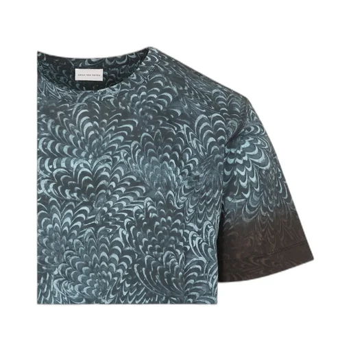 Dries Van Noten Allover Printed Crewneck T-Shirt