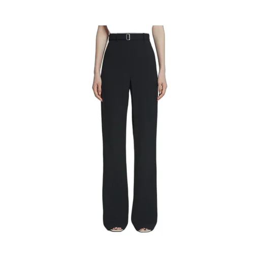 Lanvin Belted Tailored Trousers