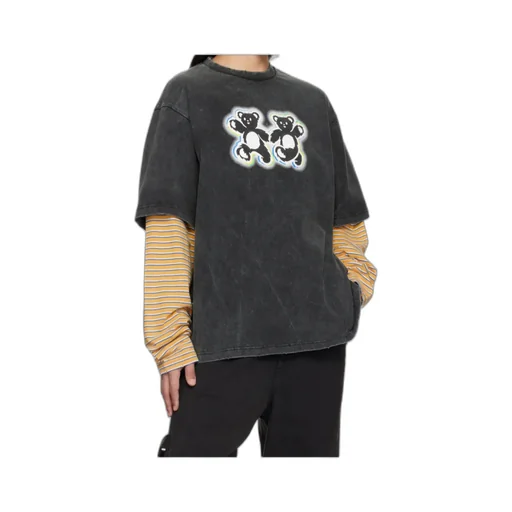 Teddy-Twins Layered T-Shirt