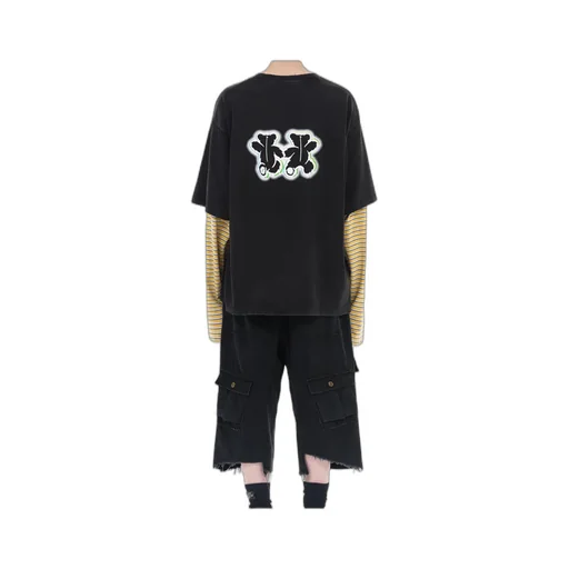 Teddy-Twins Layered T-Shirt