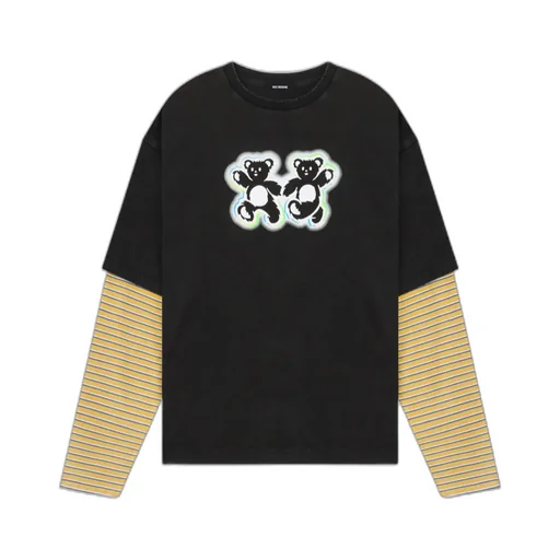 Teddy-Twins Layered T-Shirt