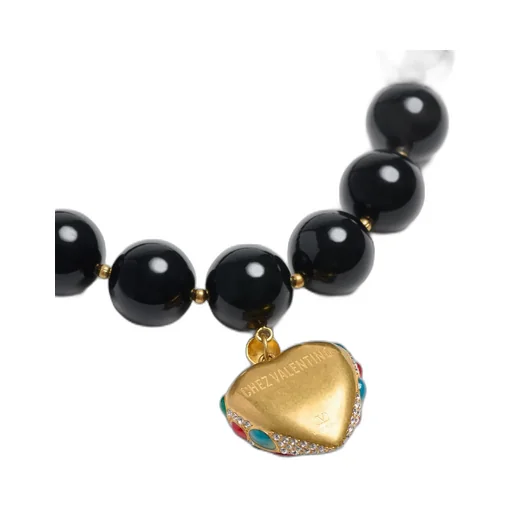 Coeur Royal Necklace In Metal, Resin, Enamel And Swarovski® Crystals