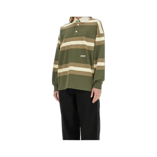 Autry Logo Embroidered Polo Shirt