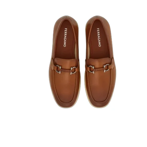 Gancini-Detail Loafers