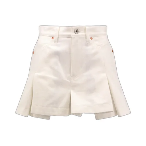 Sacai Pleated Folded Shorts