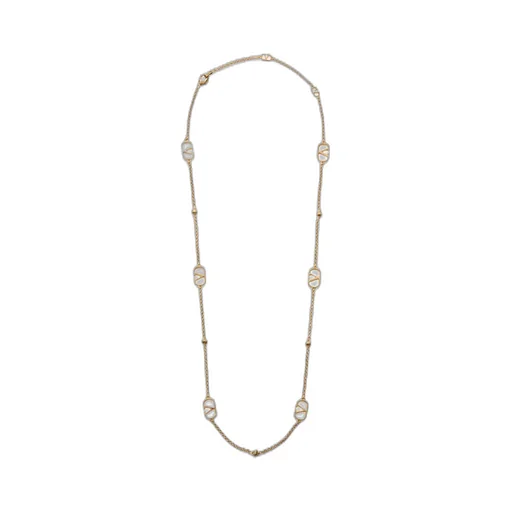 Valentino	Vlogo Signature Chained Necklace