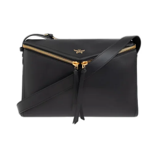 Zippered Shoulder Bag