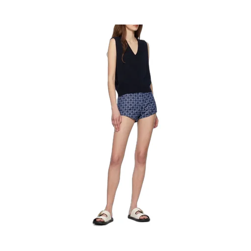 Givenchy Monogram Denim Shorts