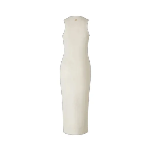 Givenchy Lace-Up Ribbed Midi Tank Dress