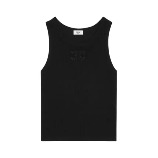 Triomphe Tank Top In Silk Jersey