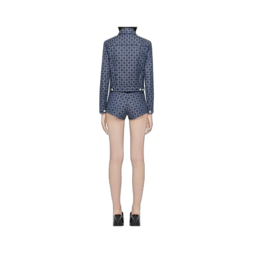 Givenchy Monogram Denim Shorts