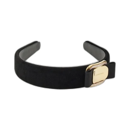 Ferragamo Bow Embellished Velvet Headband