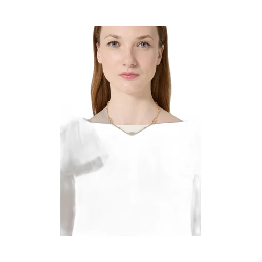 Valentino	Vlogo Signature Chained Necklace
