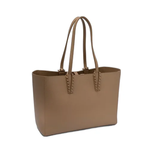 Christian Louboutin Cabata Stud Detailed Small Tote Bag