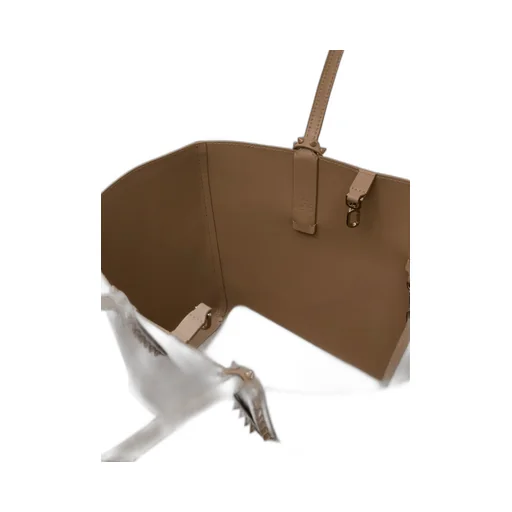 Christian Louboutin Cabata Stud Detailed Small Tote Bag