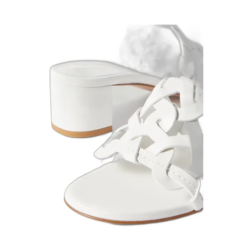 55Mm Leather Sandals