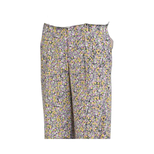 Floral-Print Straight-Leg Trousers