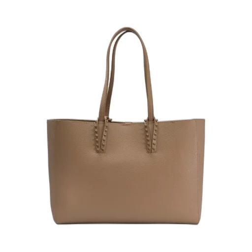 Christian Louboutin Cabata Stud Detailed Small Tote Bag