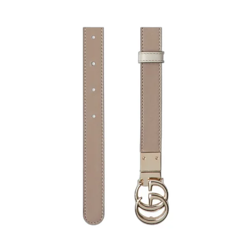 Gucci Gg Marmont Reversible Thin Belt