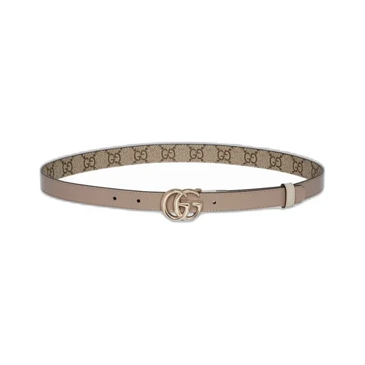 Gucci Gg Marmont Reversible Thin Belt