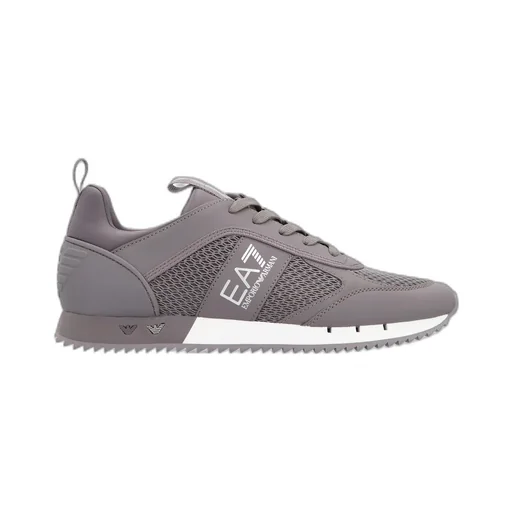 Ea7 Emporio Armani Cordura Round Toe Panelled Sneakers