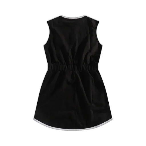 Karl Lagerfeld Kids Crewneck Logo-Print Dress