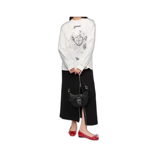Ganni Re-Cut Heavy Long Sleeve T-Shirt