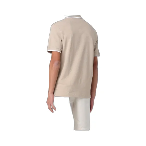 Boss Hugo Boss Logo Detailed Straight Hem Polo Shirt
