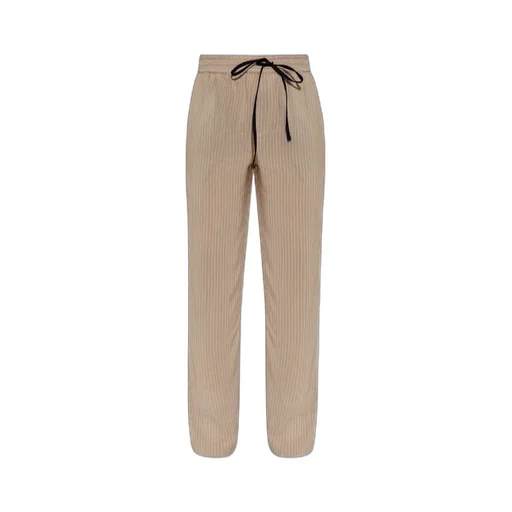 Pleat-Detail Pyjama Trousers