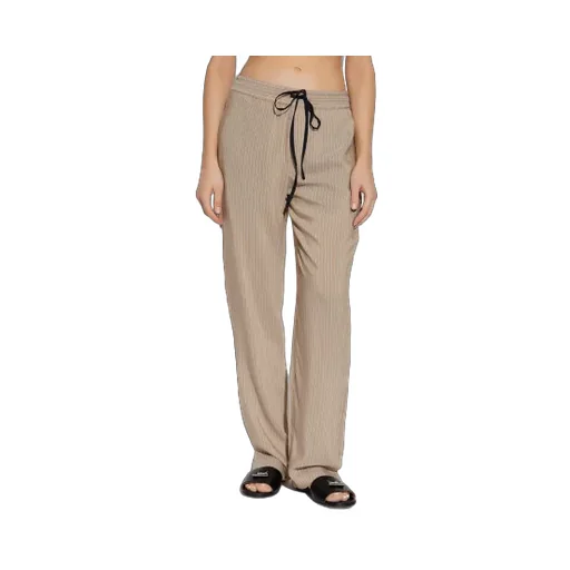 Pleat-Detail Pyjama Trousers