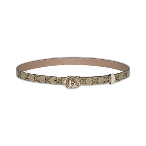 Gucci Gg Marmont Reversible Thin Belt