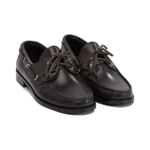 Harris Leather Moccasin Flats