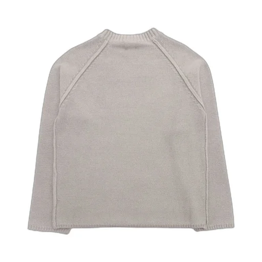 Aspesi Kids Logo Tag Knitted Jumper