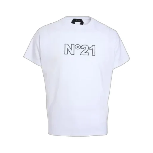 N°21 Short-Sleeved Crewneck T-Shirt