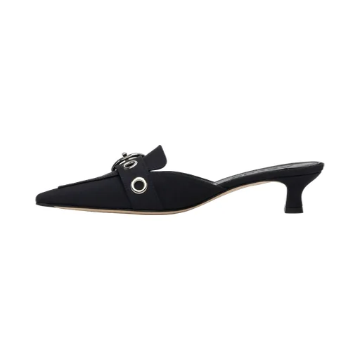 35Mm Danielle Decorative-Buckle Mules