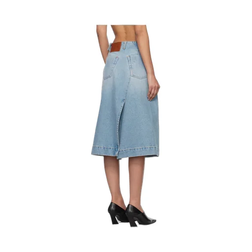 Denim Midi Skirt