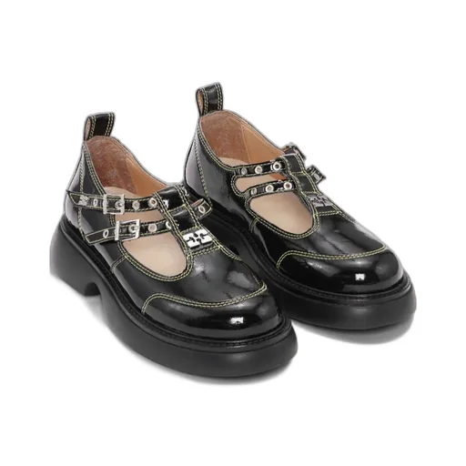 Ganni Loafers Shoes Made Of Eco Leather