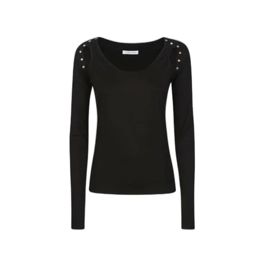 Patrizia Pepe Studded Shoulder Sweater