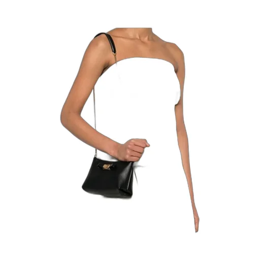 Zippered Shoulder Bag