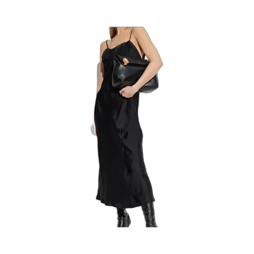 Jil Sander Spaghetti Strap Midi Dress