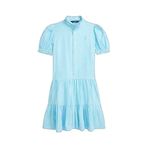 Polo Ralph Lauren Kids Striped Pleated Dress